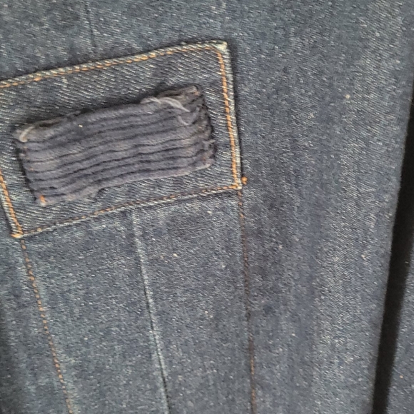 Monica Grey long jean jacket 26w - Picture 6 of 7